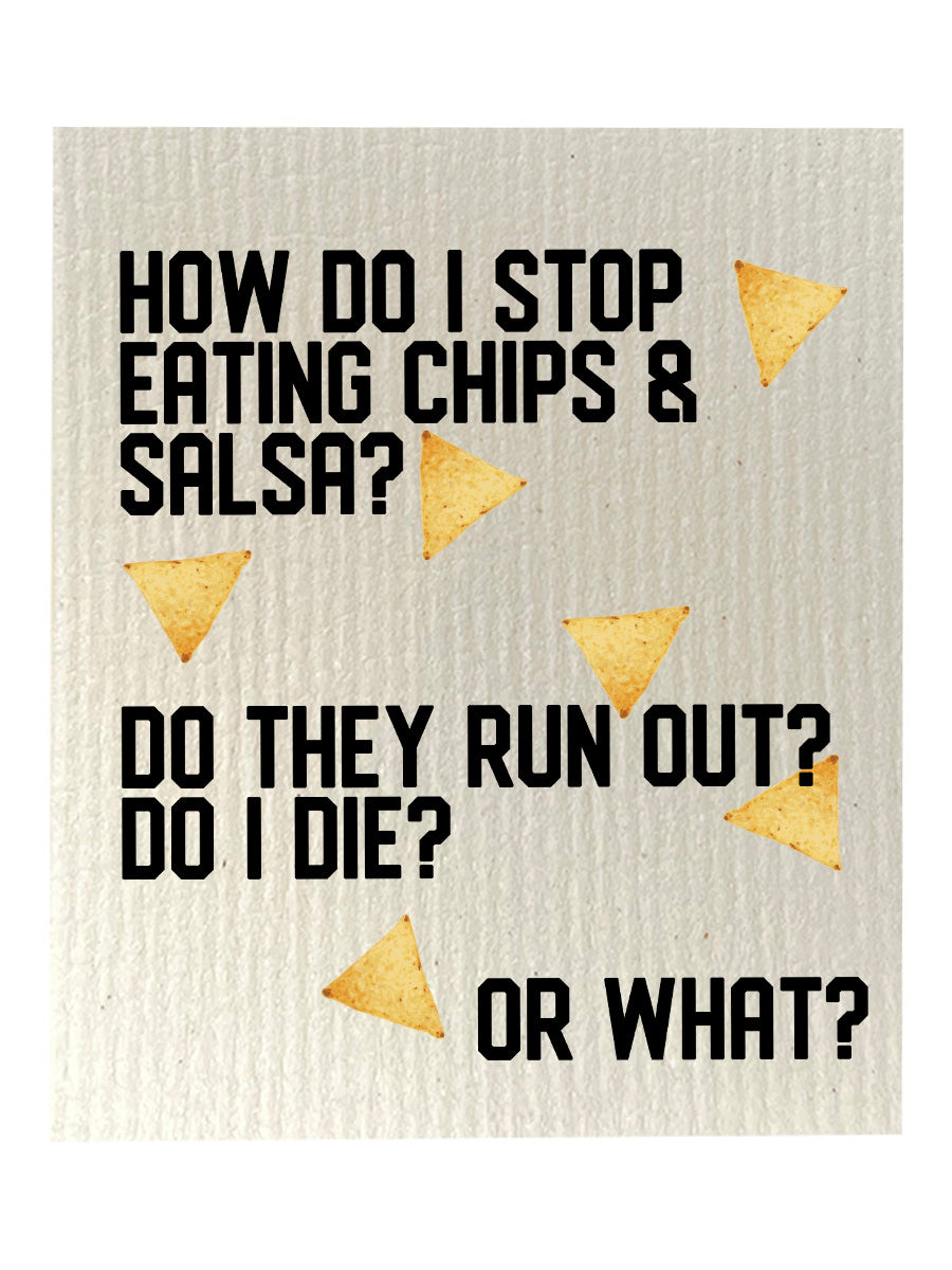 Chips & Salsa Dishcloth Set