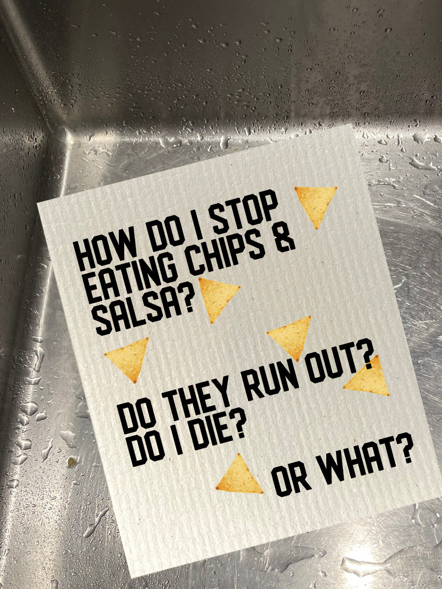 Chips & Salsa Dishcloth Set