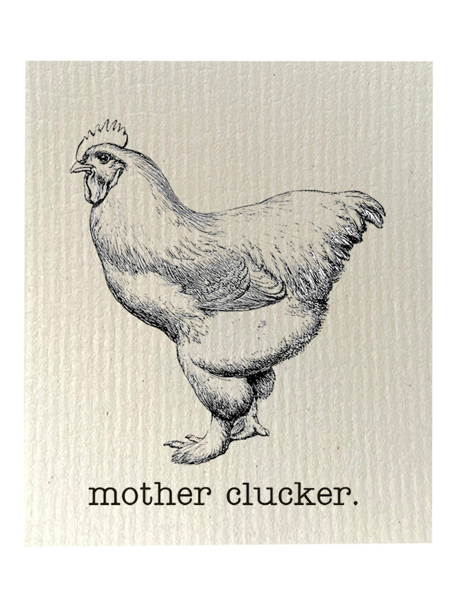 Mother Clucker Dishcloth Set