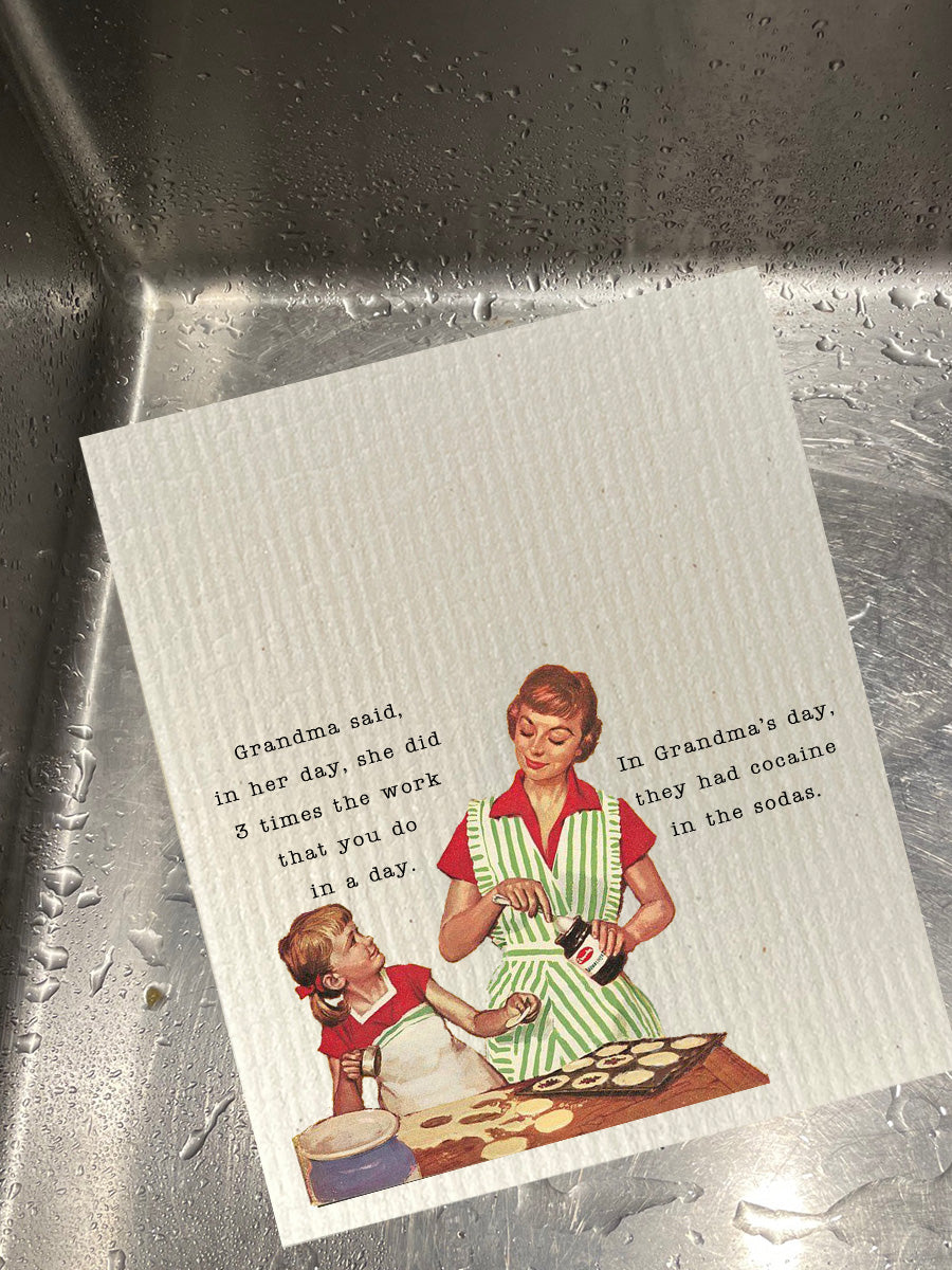 Grandma Said Dishcloth Set