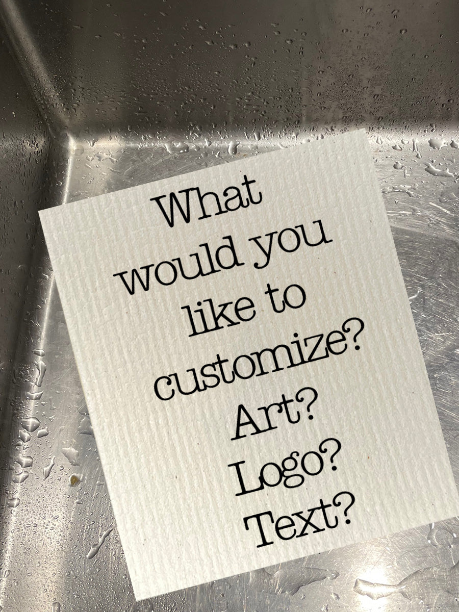 Custom Dishcloth Set