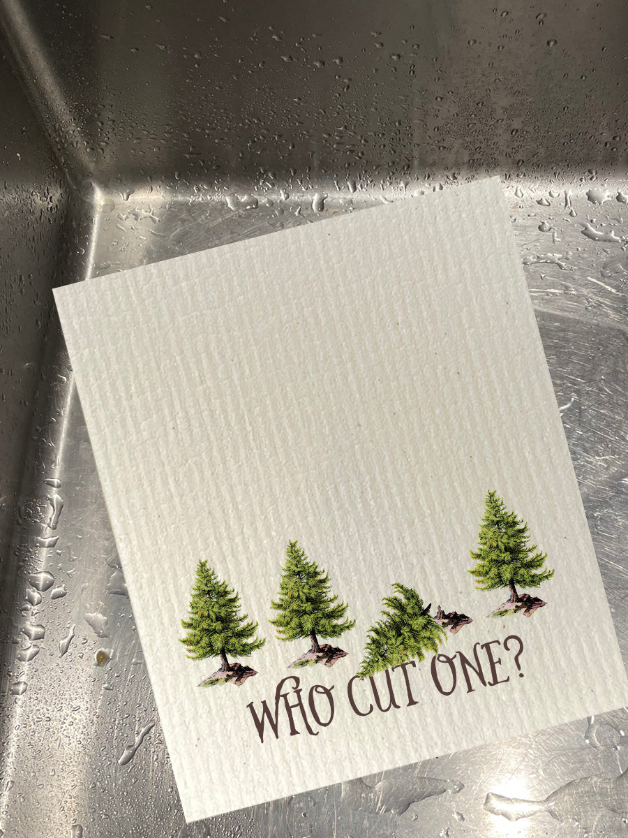 Who Cut One? Dishcloth Set