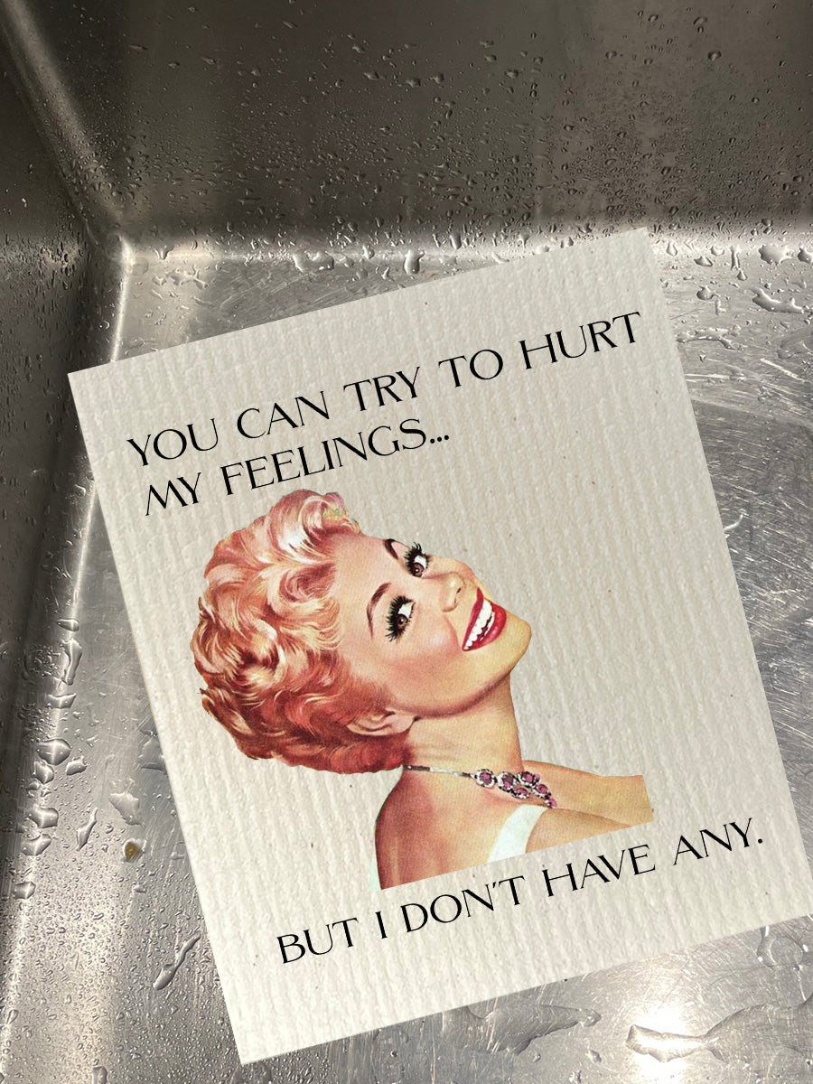 Don't Have Any Feelings Dishcloth Set