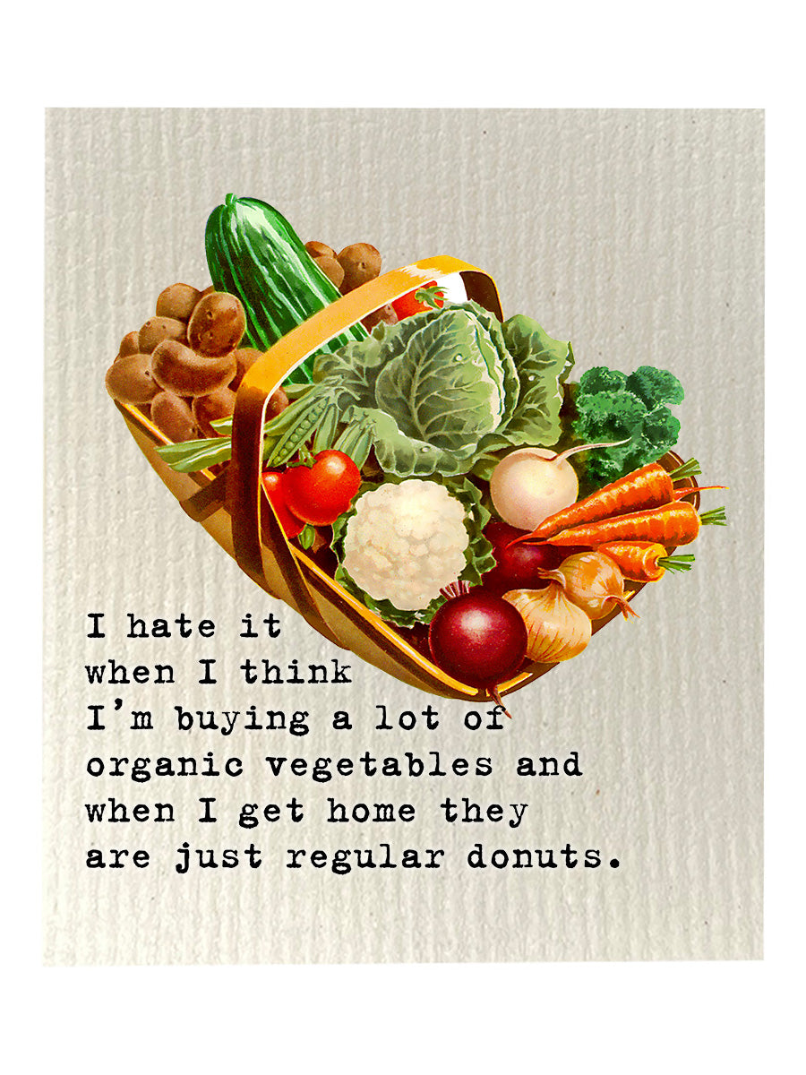 Organic Donuts Dishcloth Set