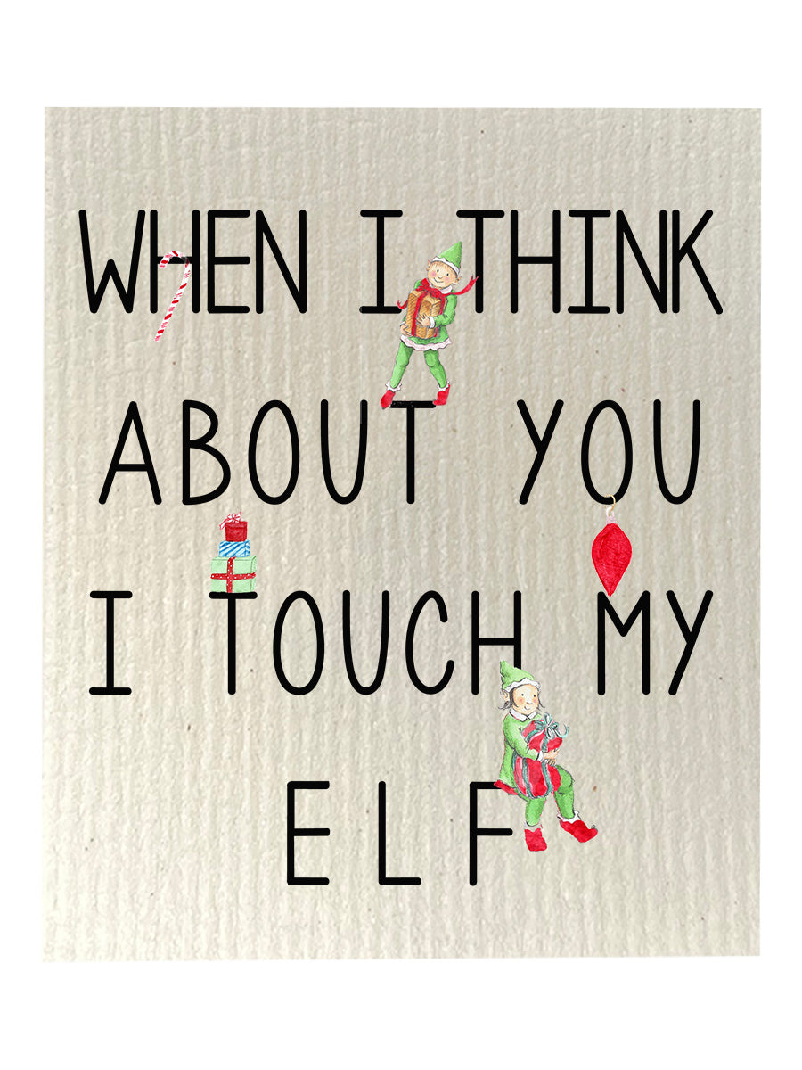 Touch My Elf Dishcloth Set