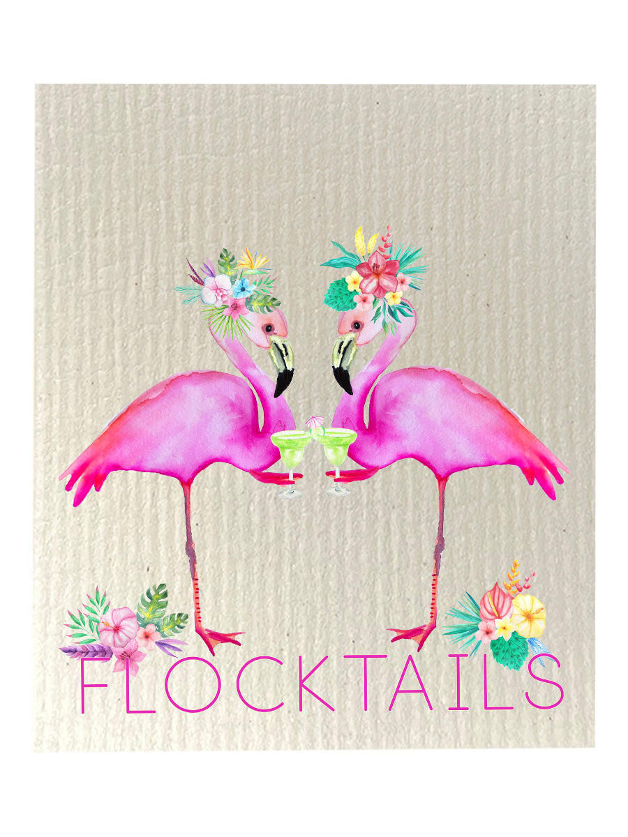 Flocktails Dishcloth Set