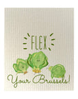 Flex Your Brussels Bio-degradable Cellulose Dishcloth Set of 2