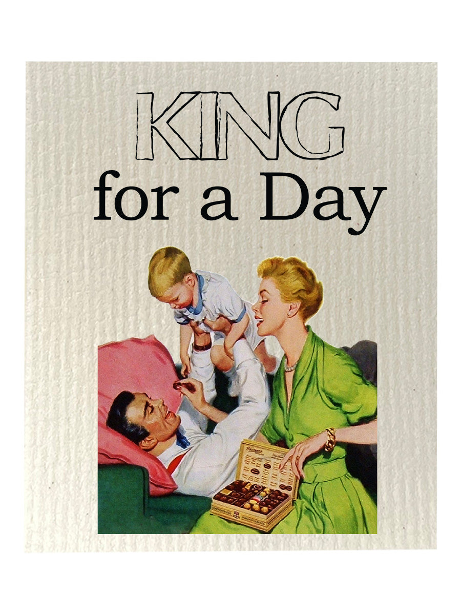 King For A Day Dishcloth Set