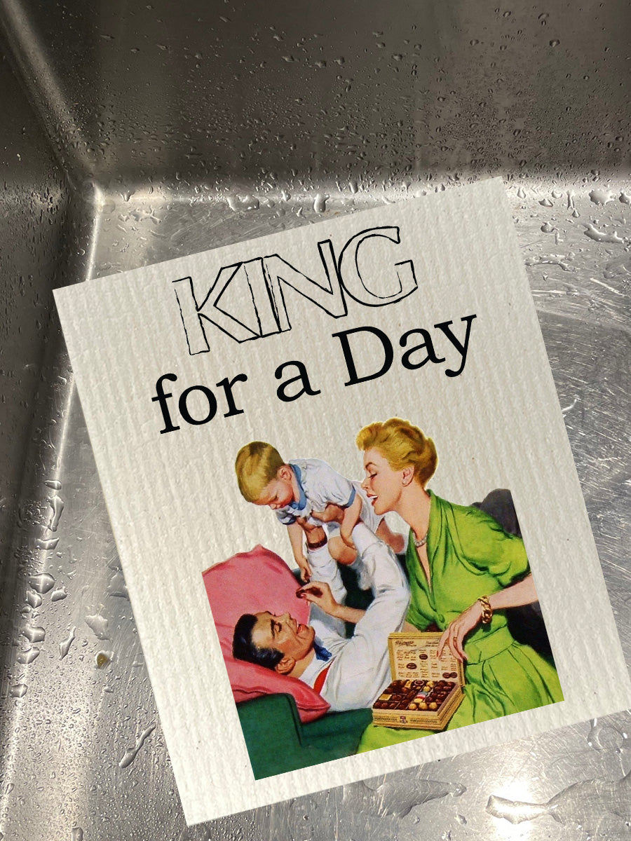King For A Day Dishcloth Set