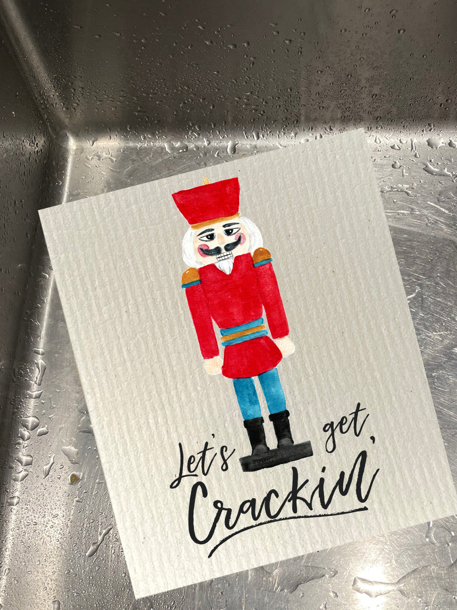 Let's Get Crackin' Dishcloth Set