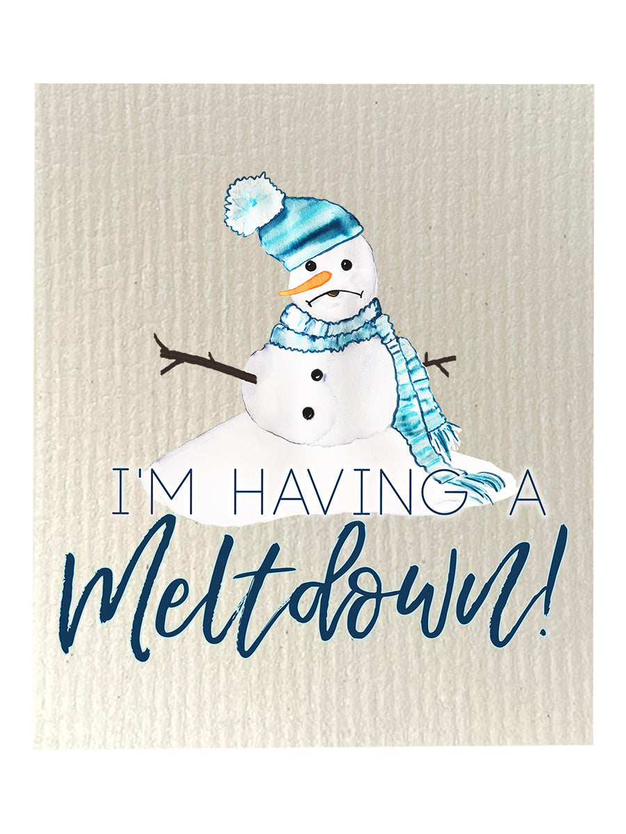 Having a Meltdown Dishcloth Set