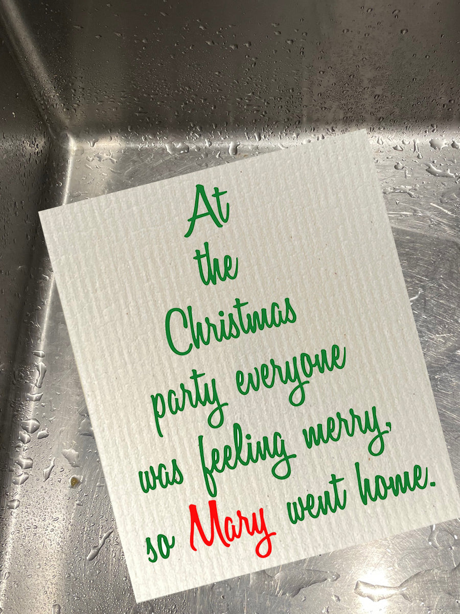 Feeling Mary Dishcloth Set