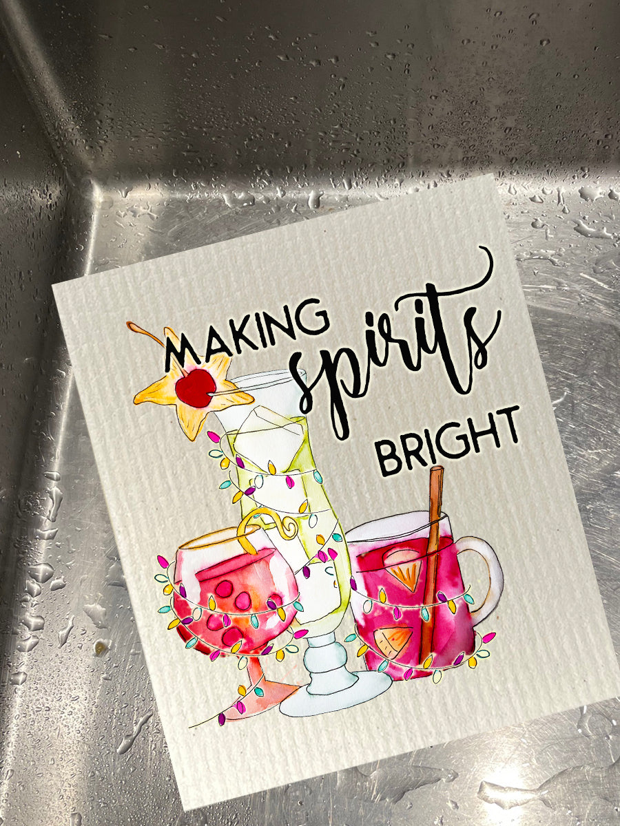 Making Spirits Bright Dishcloth Set