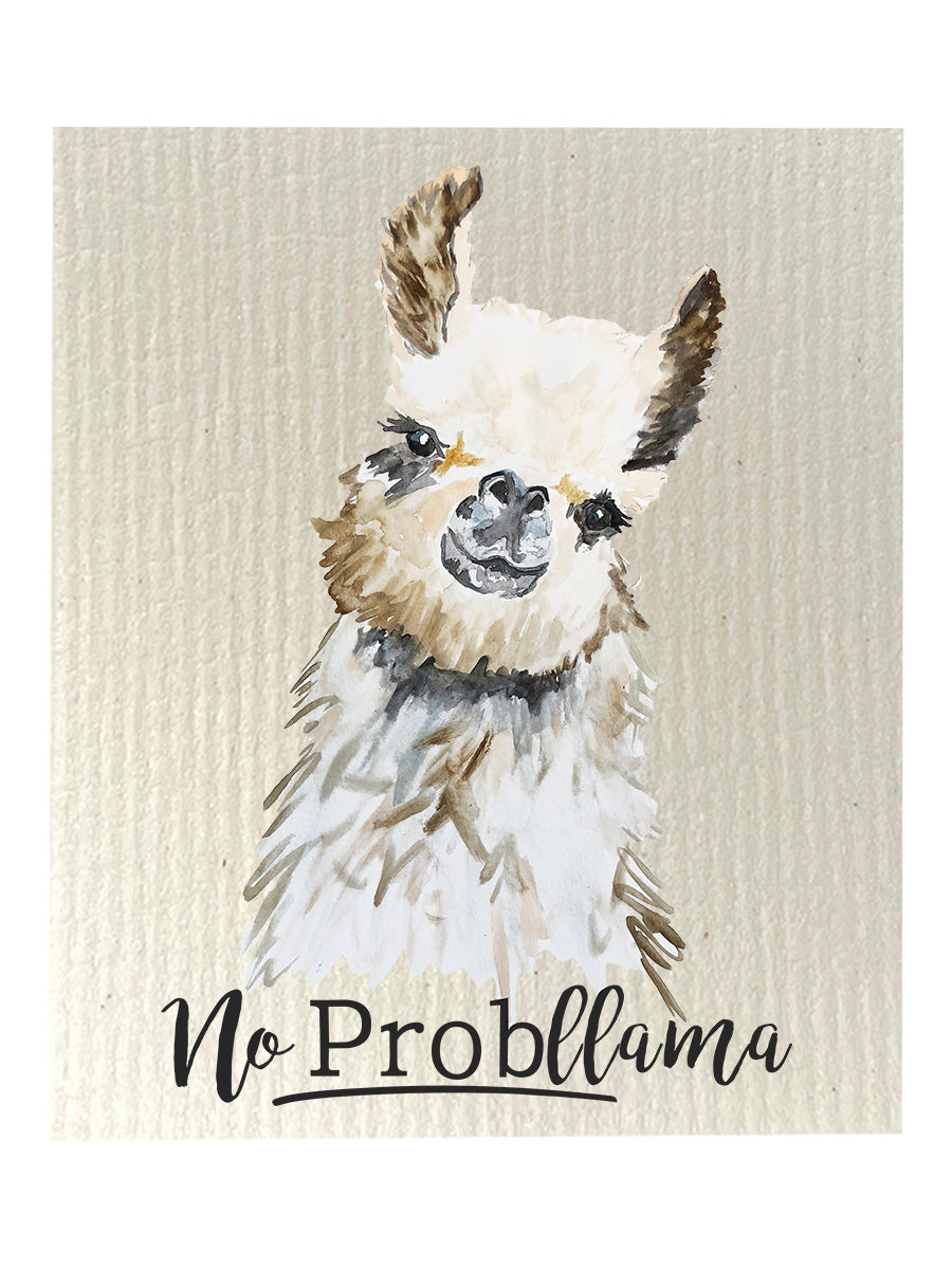 No ProblLama Dishcloth Set