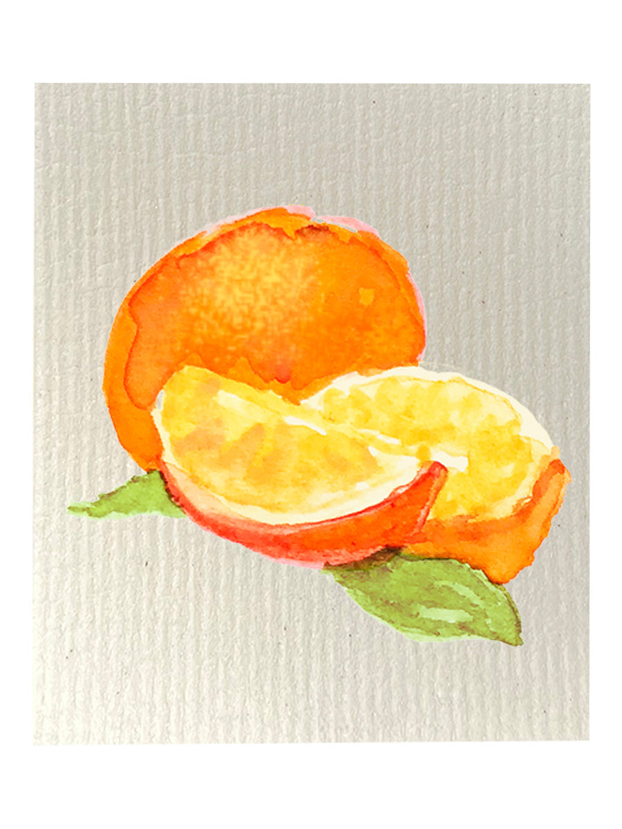 Orange Trio Dishcloth Set