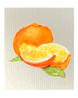 Orange Trio Bio-degradable Cellulose Dishcloth Set of 2