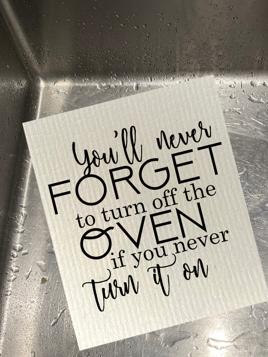 You'll Never Forget Dishcloth Set