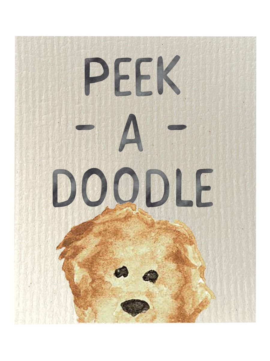 Peek-a-Doodle Dishcloth Set