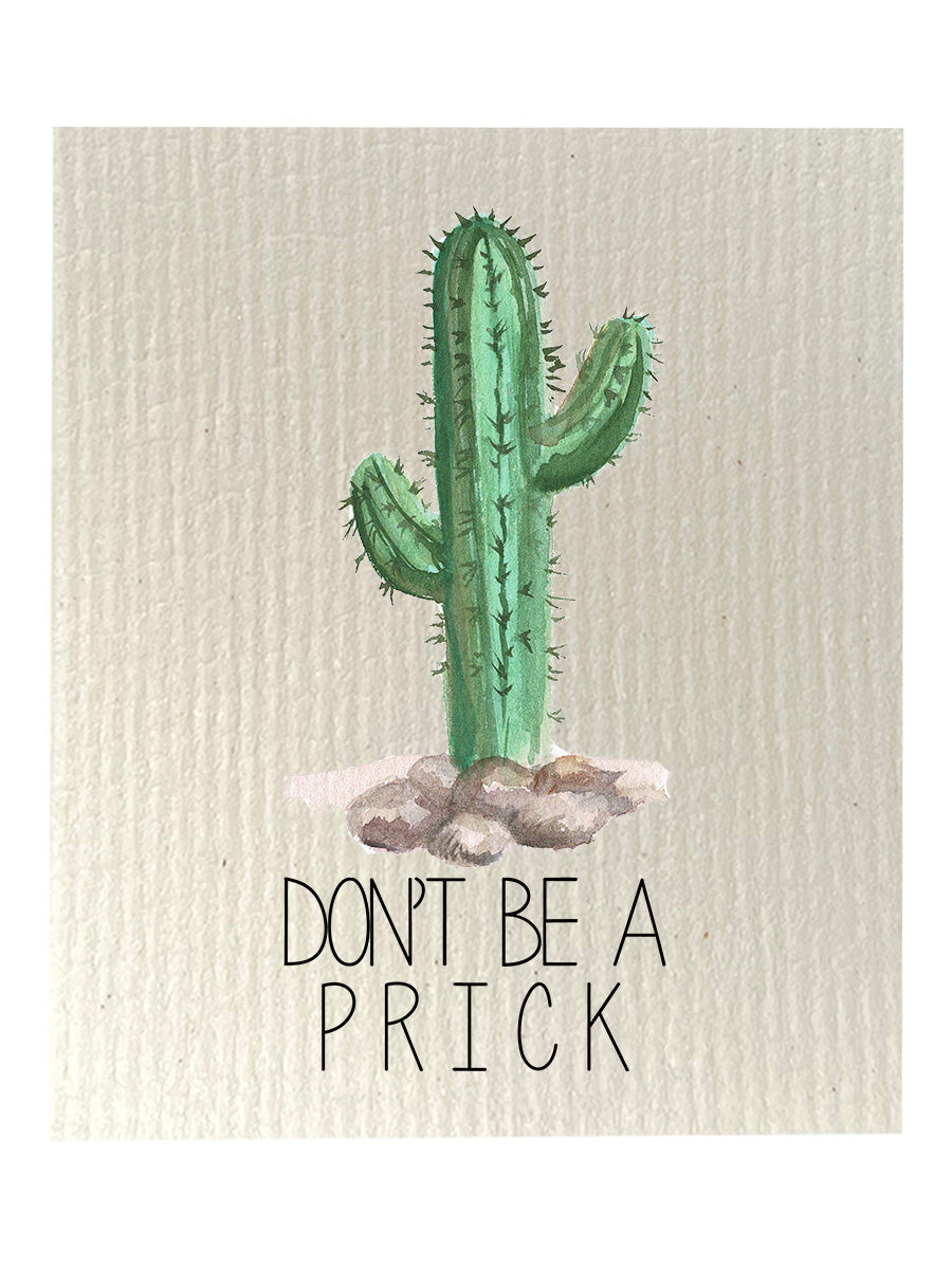Don't Be A Prick Dishcloth Set