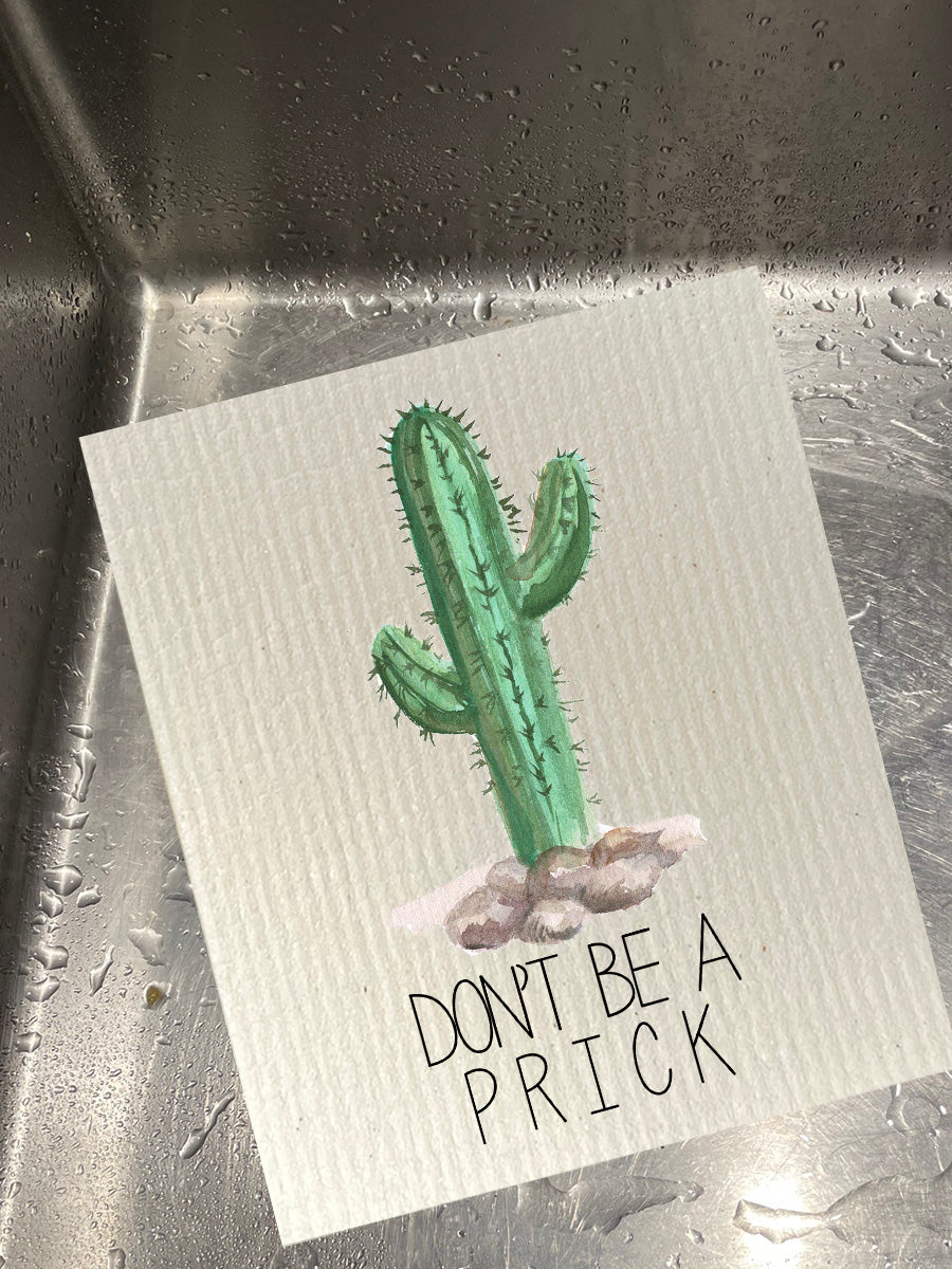 Don't Be A Prick Dishcloth Set