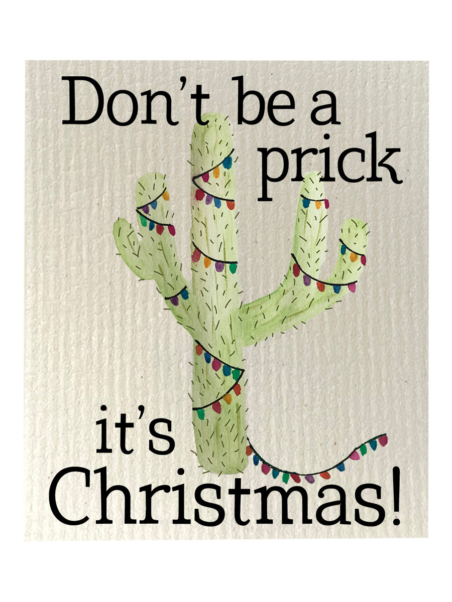 Don't Be A Prick Dishcloth Set