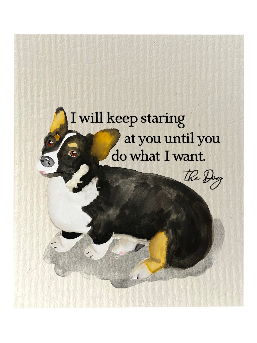 Staring At You Dishcloth Set