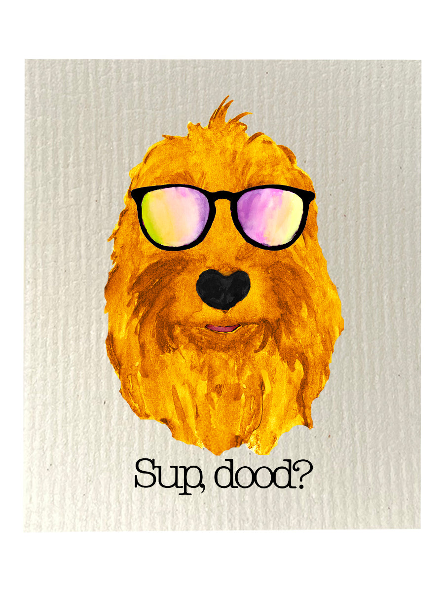 Sup Dood Golden Dishcloth Set