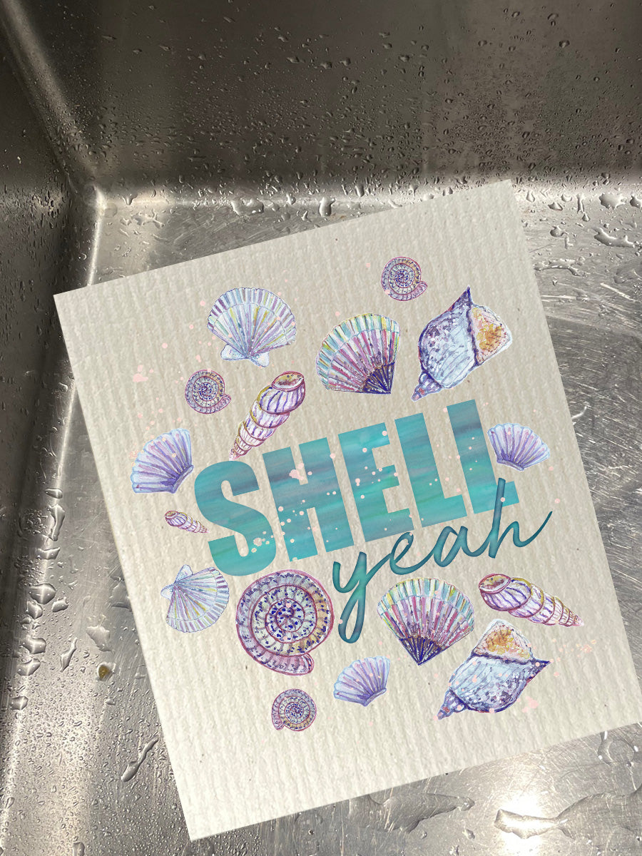 Shell Yeah Dishcloth Set