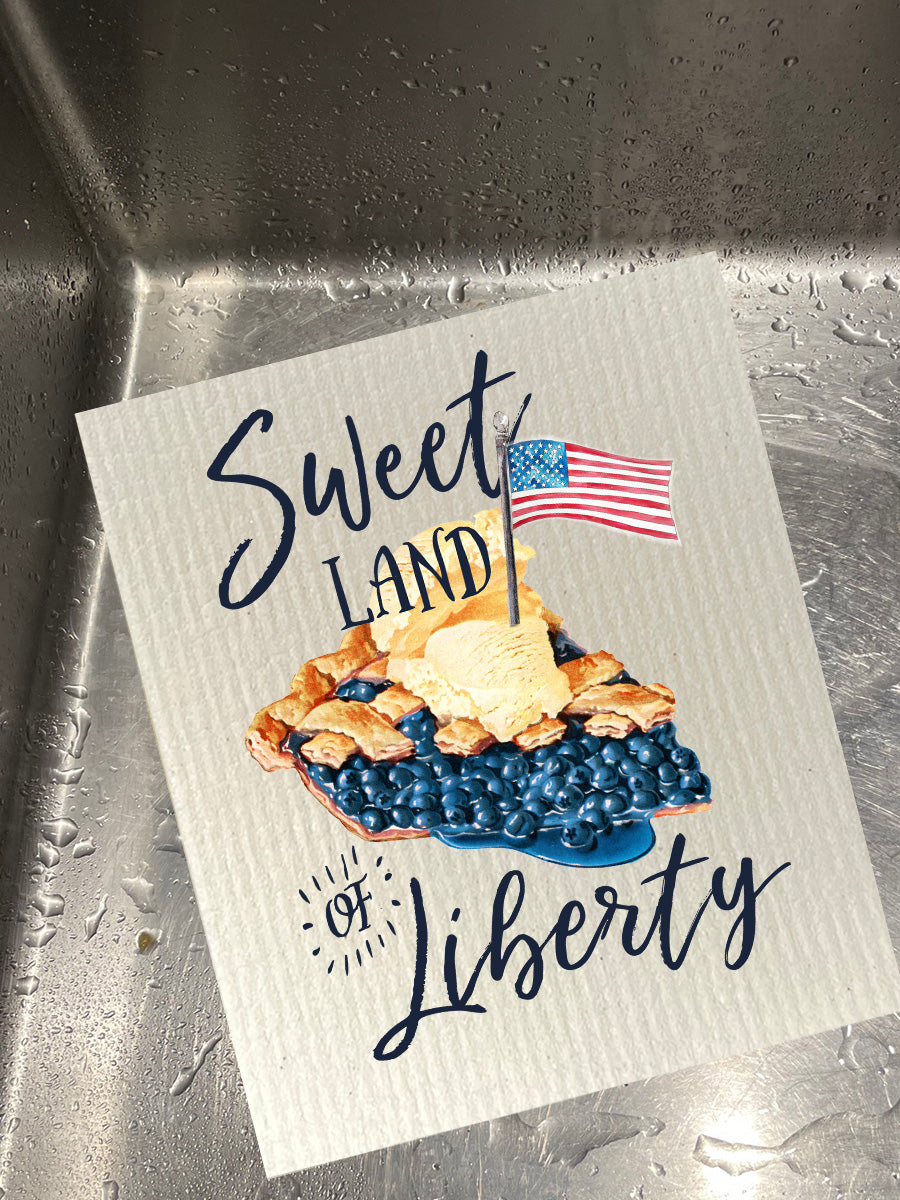 Sweet Land of Liberty Dishcloth Set