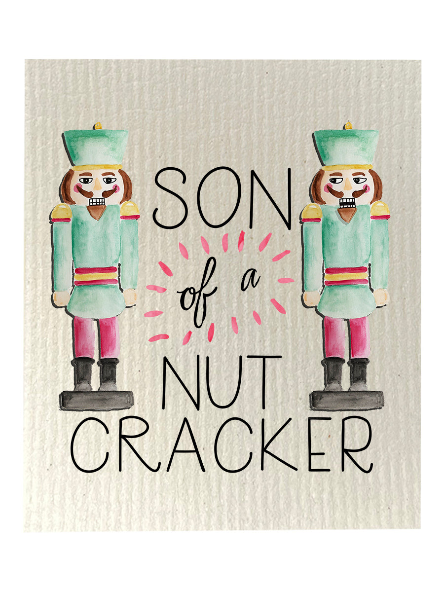 Son Of A Nutcracker Dishcloth Set
