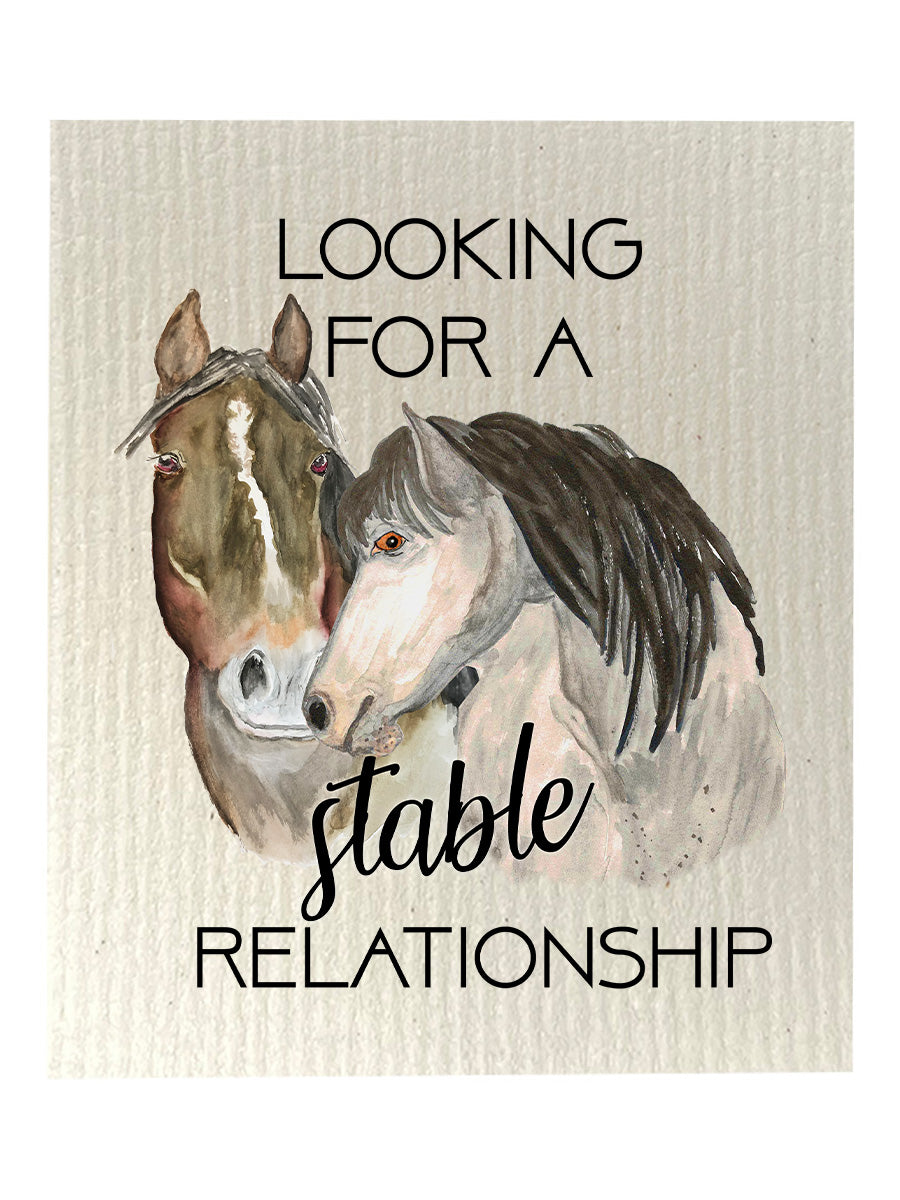 Stable Relationship Dishcloth Set