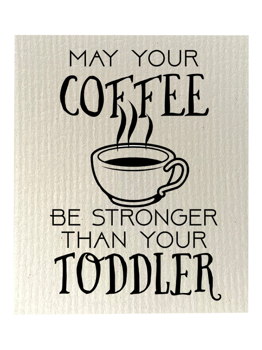 Stronger Than Toddler Dishcloth Set