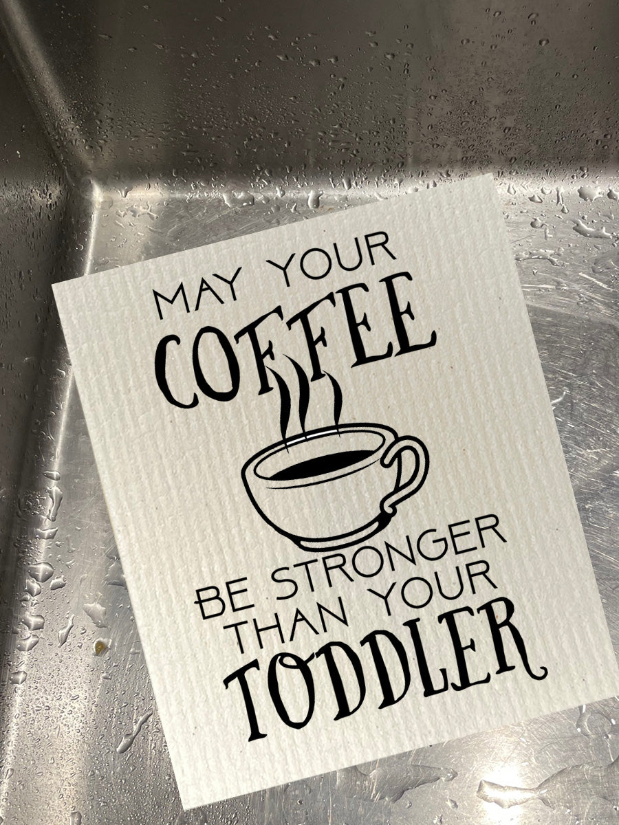 Stronger Than Toddler Dishcloth Set