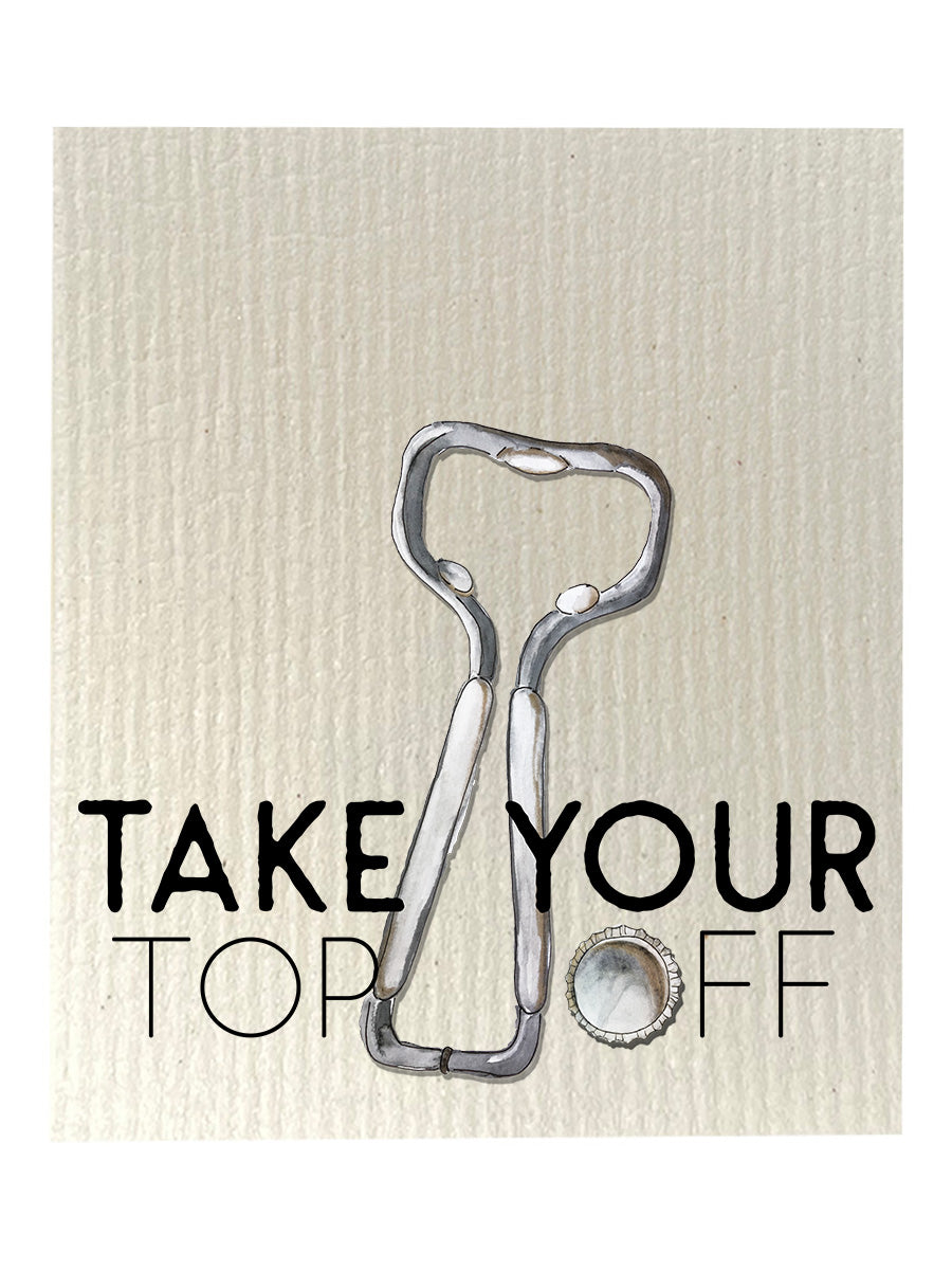 Take Your Top Off Dishcloth Set