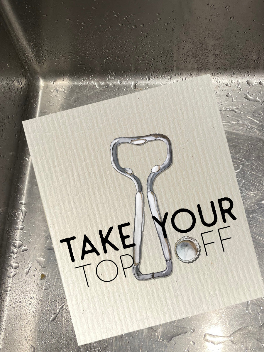 Take Your Top Off Dishcloth Set