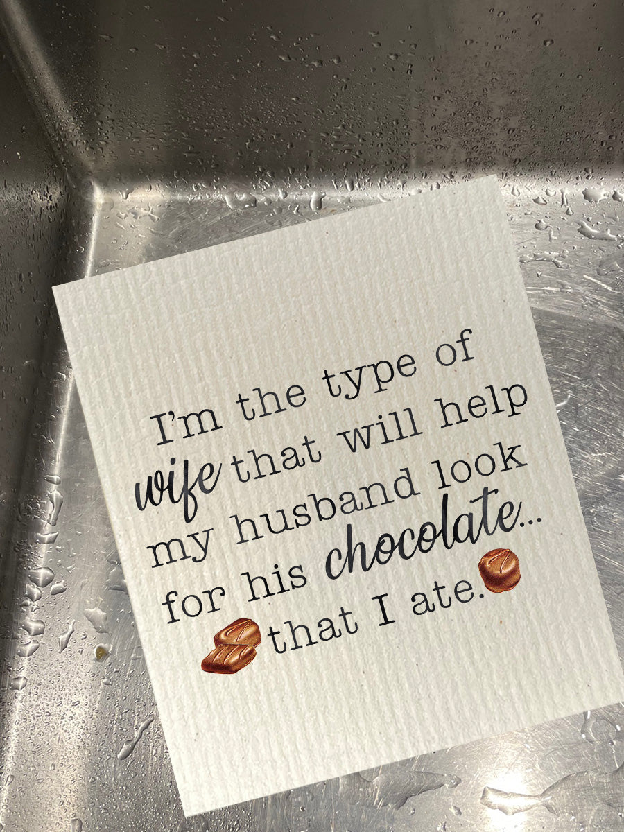 Type Of Wife Dishcloth Set