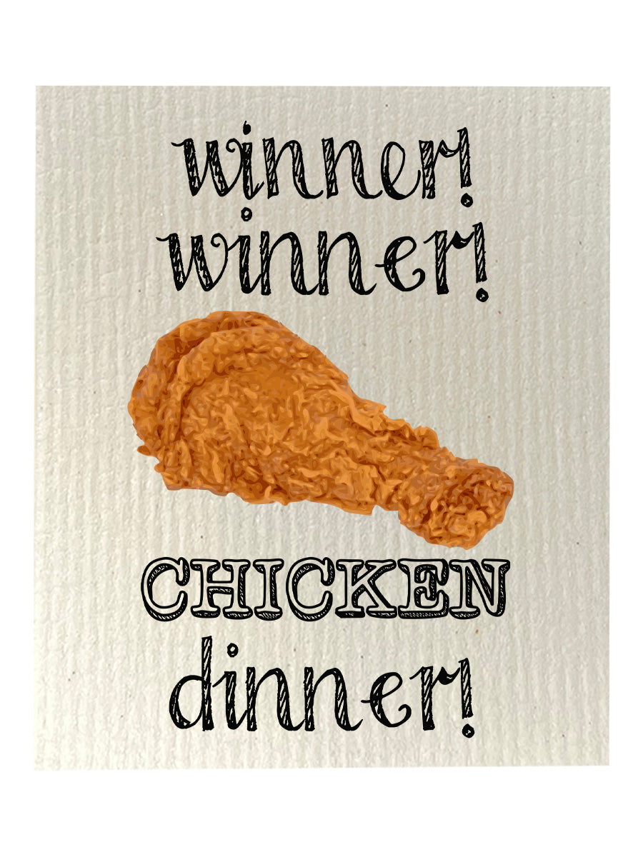 Winner Winner Chicken Dinner Dishcloth Set
