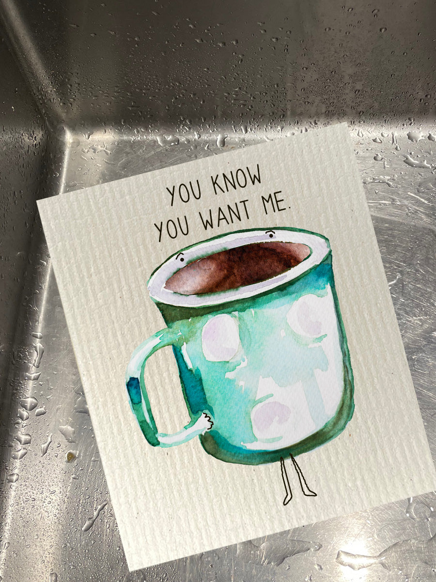 You Know You Want Me Dishcloth Set
