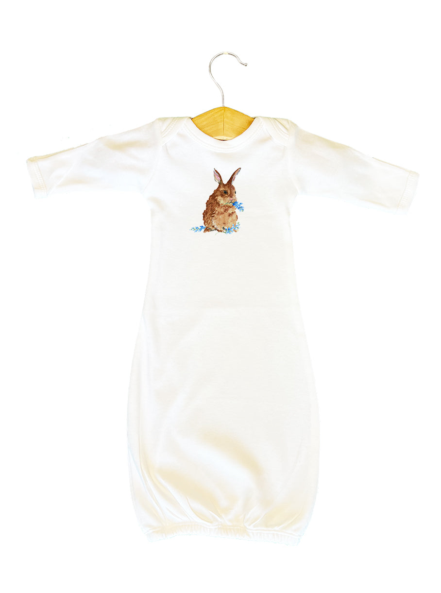 Bunny and Bluebonnets Sleep Gown
