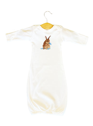 Bunny and Bluebonnets Sleep Gown