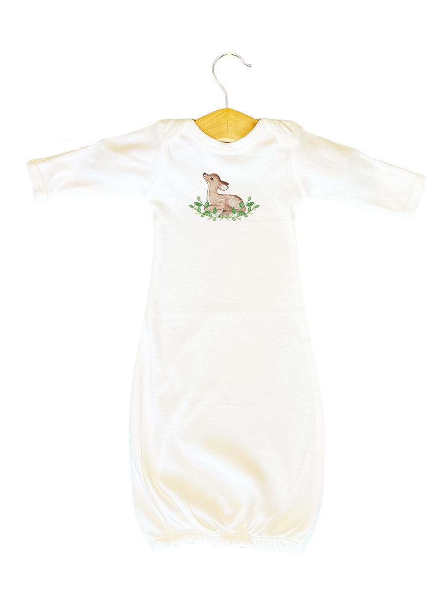Fawn in greenery Sleep Gown