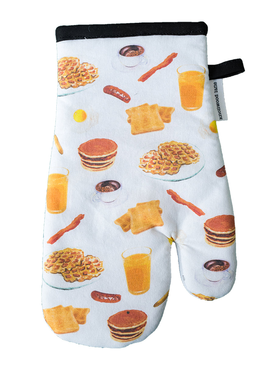 Time For Breakfast Oven Mitt