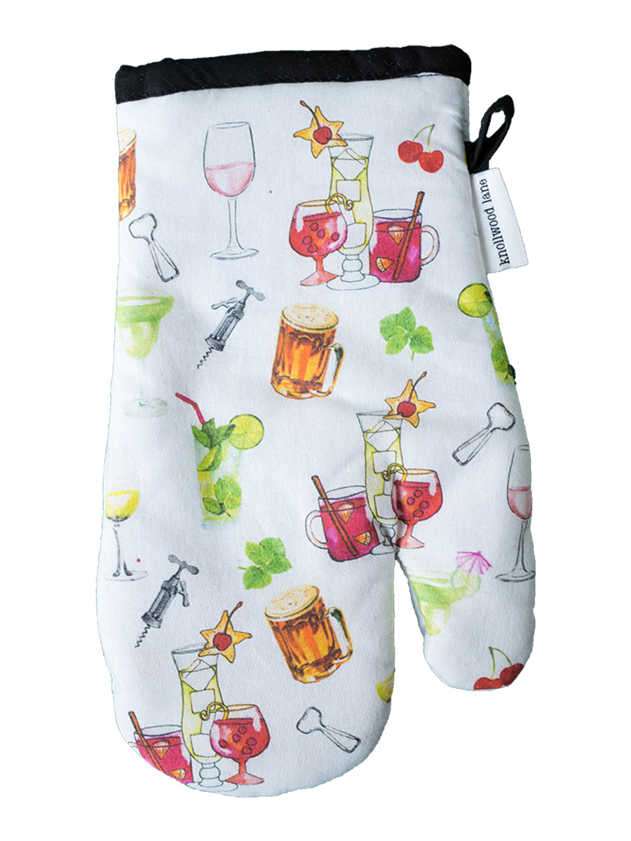 Cocktails Oven Mitt
