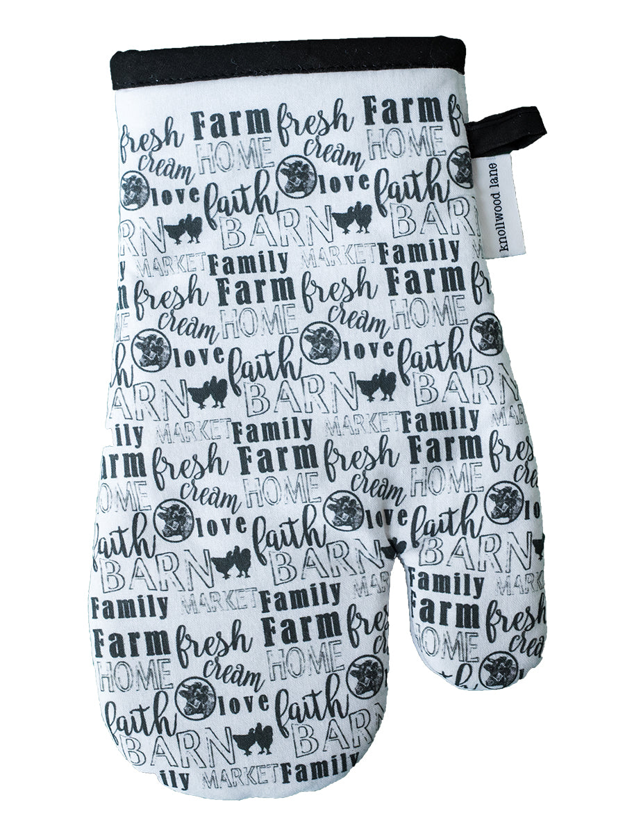 Farm Fresh Oven Mitt