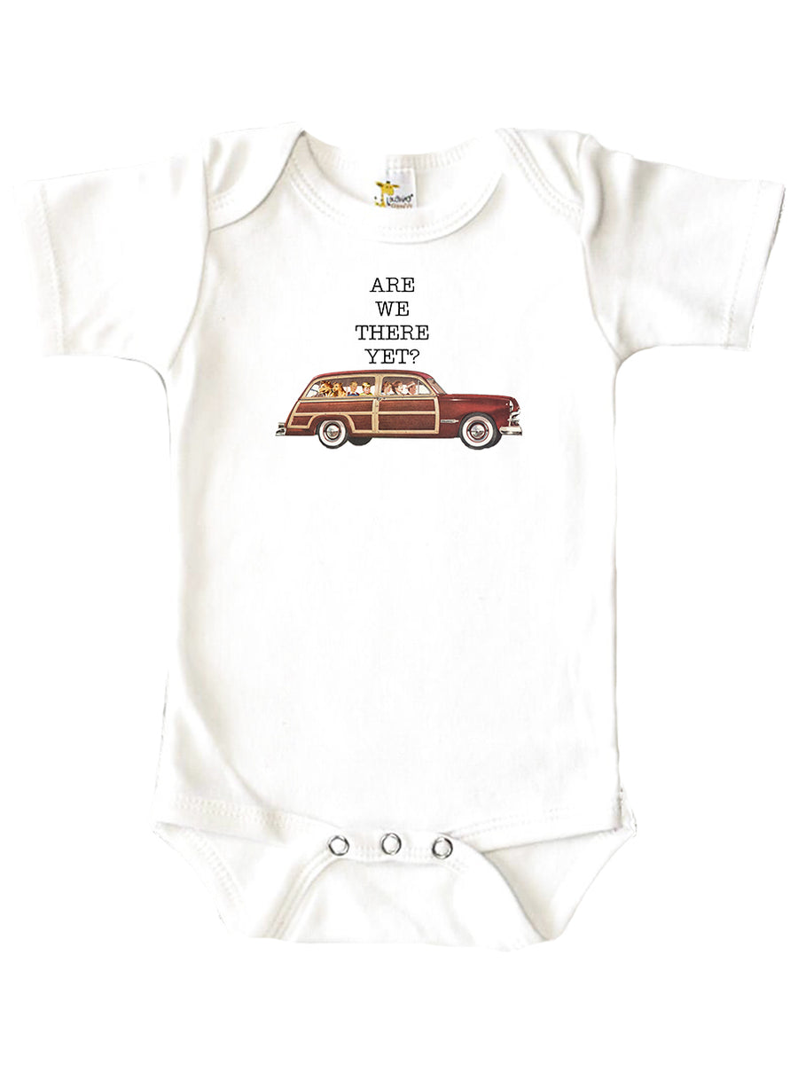 Are We There Yet? Baby Onesie