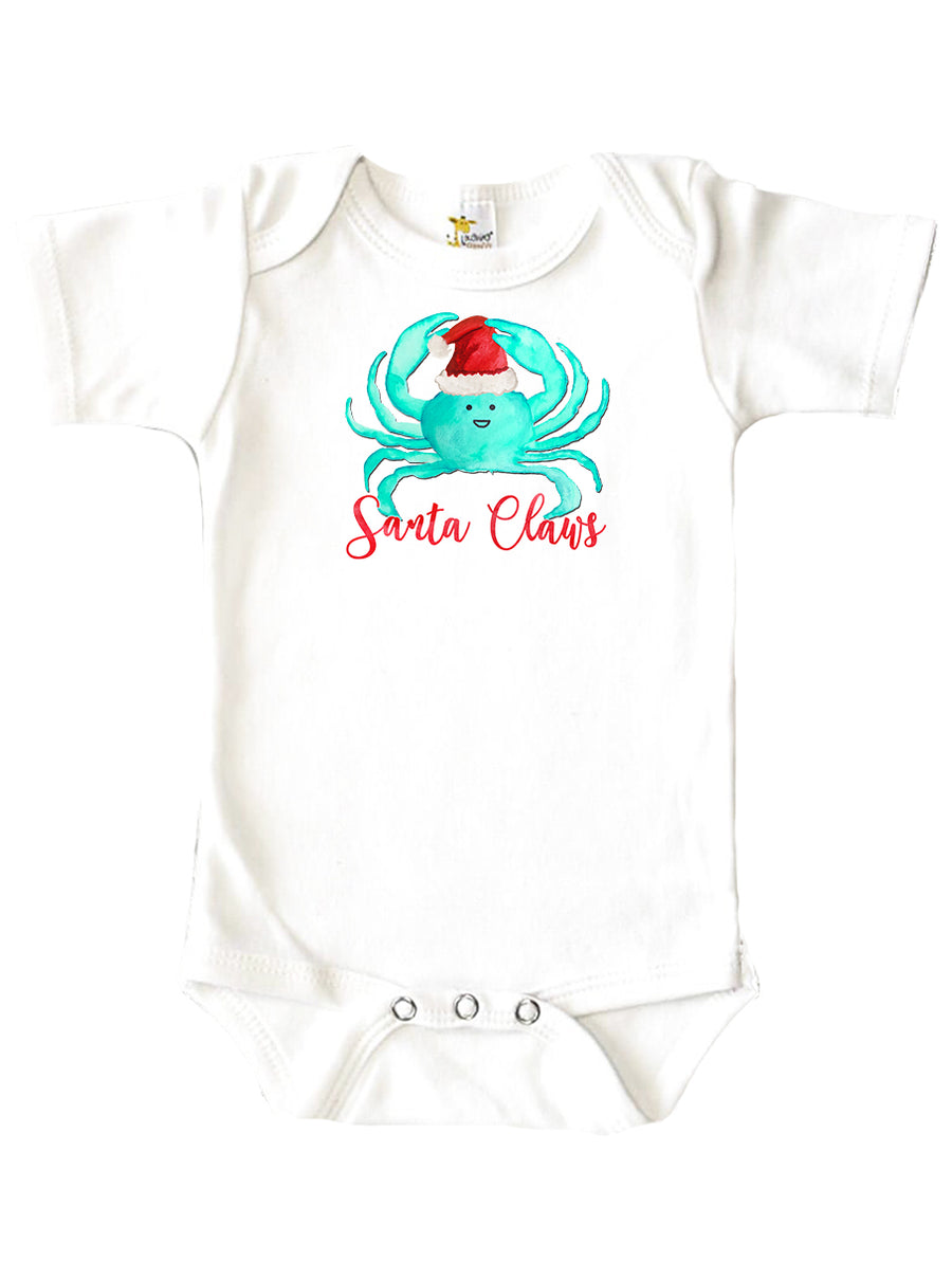 Santa Claws Baby Onesie