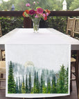 Cabin in the Woods Table Runner