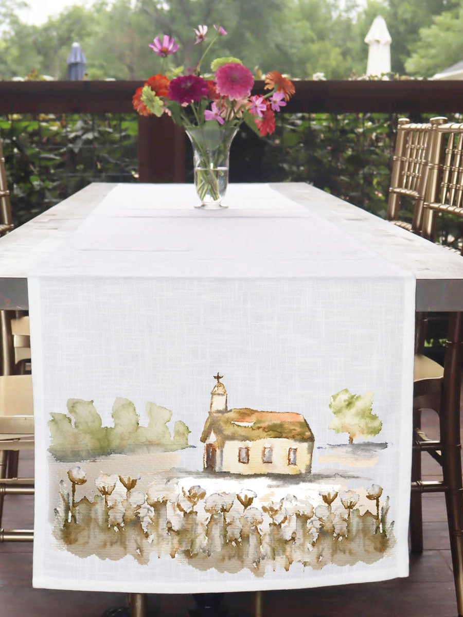 Cotton Church Table Runner