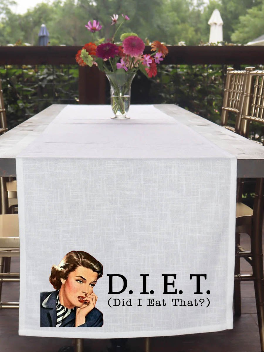 Did I Eat That Table Runner