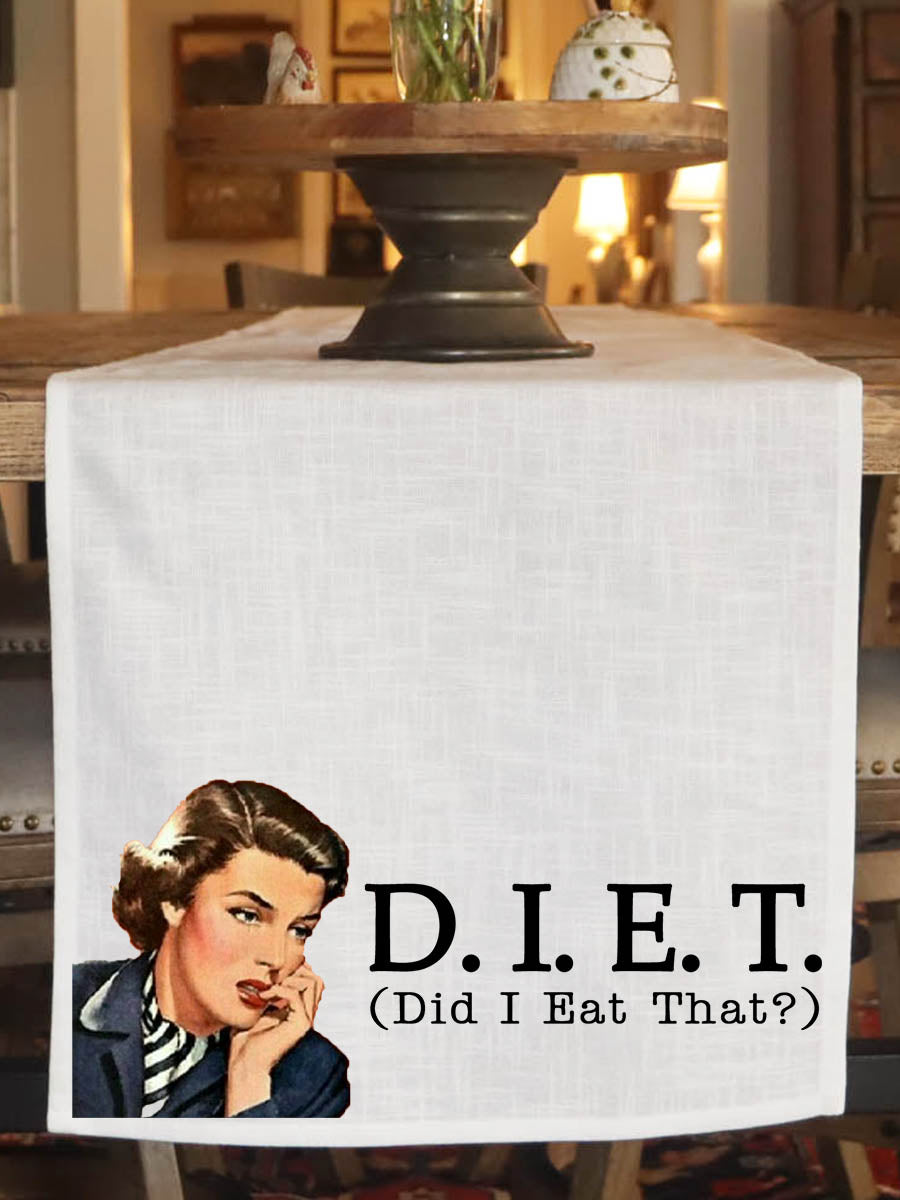 Did I Eat That Table Runner